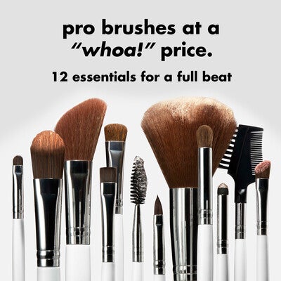 e.l.f. Essential 12-Piece Professional Complete Brush Set