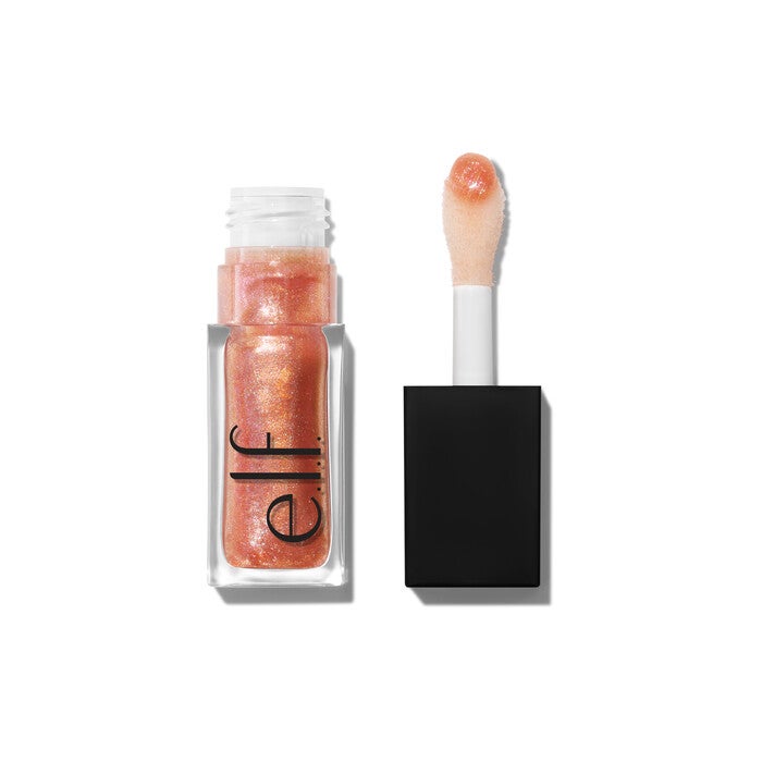 e.l.f. Glow Reviver Peach Shimmer Plumping Lip Oil - Apricot Feelings