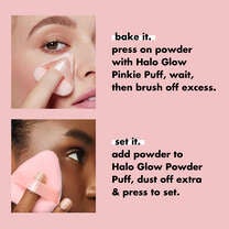 Halo Glow Setting Powder, Light/Medium