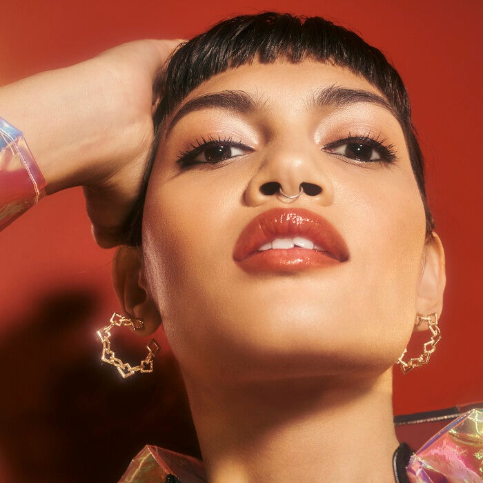 Sheer Slick Lipstick, Orange