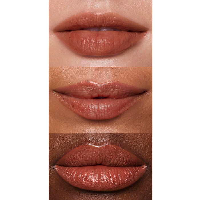 O FACE Satin Lipstick, Limitless - Medium Caramel Brown