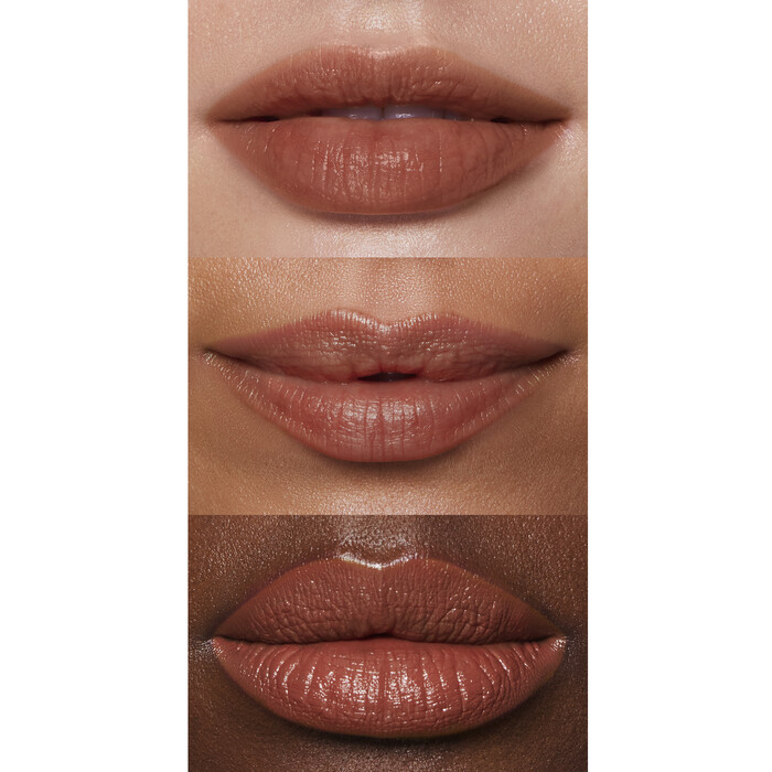 O FACE Satin Lipstick, Limitless - Medium Caramel Brown