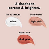 Soft Glam Brightening Color Corrector Shade Chart