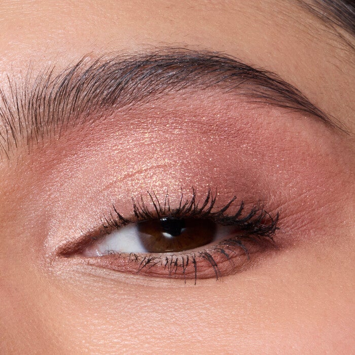 Model After Applying Take Your Pink Eyeshadow