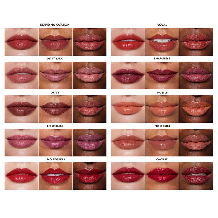 O FACE Satin Lipstick, Smolder - Plum