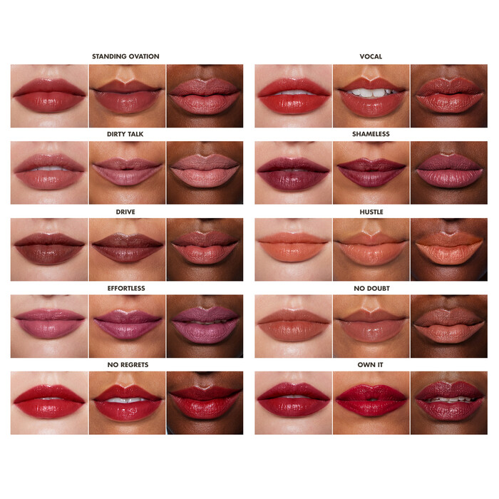 O Face Satin Lipstick, No Doubt - Pink Brown