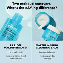 makeup remover vs. cleansing balm
