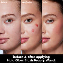 Halo Glow Blush Beauty Wand, Pink-Me-Up