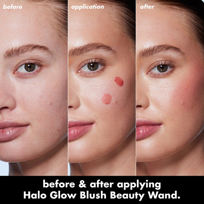 Halo Glow Blush Beauty Wand, Pink-Me-Up