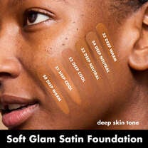 Soft Glam Satin Foundation, 52 Deep Cool - deep with cool undertones