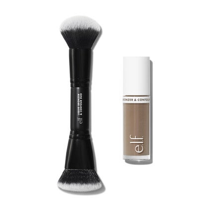 e.l.f. Bronze and Sculpt Contour Brush Kit