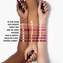 Clout Pout Lip Plumping Gloss Arm Swatches