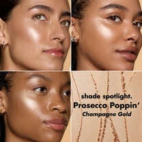 e.l.f.'s Halo Glow Powder Highlighter in Champagne Skin Tone Chart