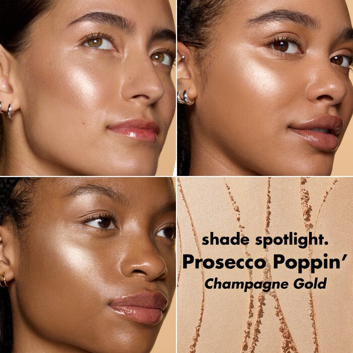 e.l.f.'s Halo Glow Powder Highlighter in Champagne Skin Tone Chart