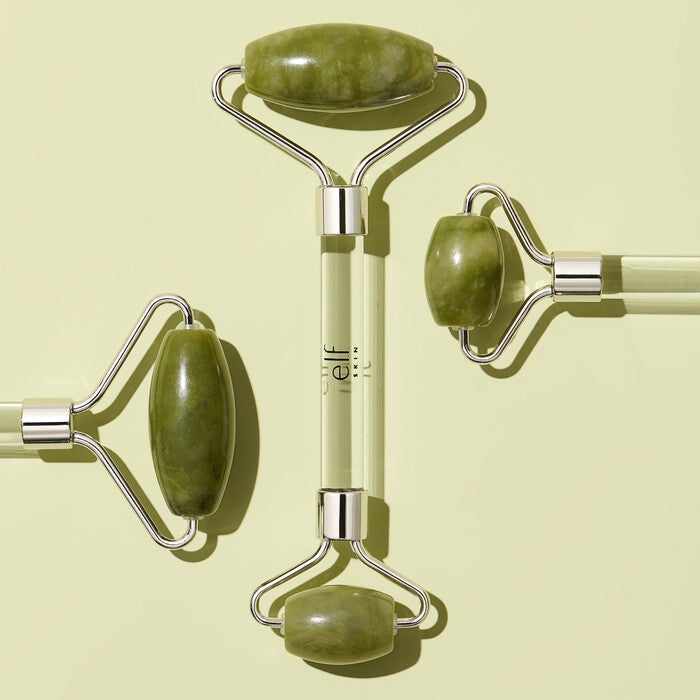 Jade Face Roller for Skincare & Massage e.l.f. Cosmetics