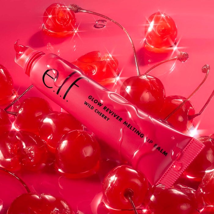 Glow Reviver Melting Lip Balm, Wild Cherry - Red