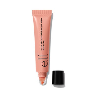 Glow Reviver Melting Lip Balm, new shade! Peach Ring - Beige peach e.l.f. Glow Reviver Peach Lip Balm
