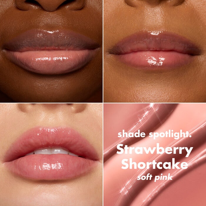 Glow Reviver Melting Lip Balm, Strawberry Shortcake - Soft Pink