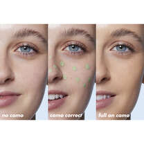 Before and After Applying Green Color Corrector