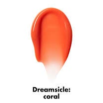 Dreamsicle Coral Plumping Lip Oil Swatch