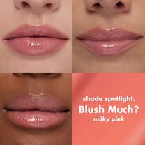 Sun Boss Gloss SPF 25, Blush Much? - Milky Pink