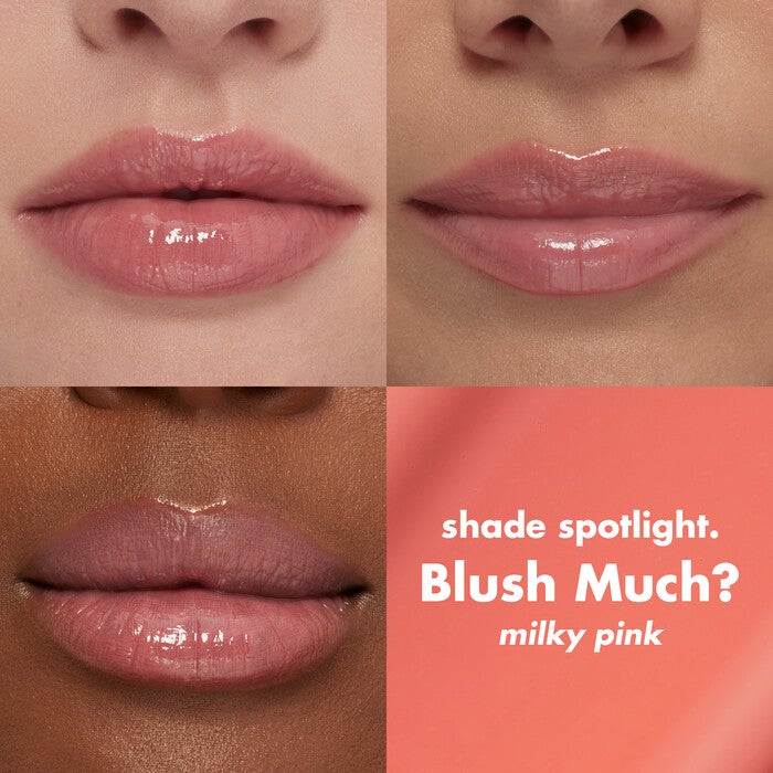 Sun Boss Gloss SPF 25, Blush Much? - Milky Pink