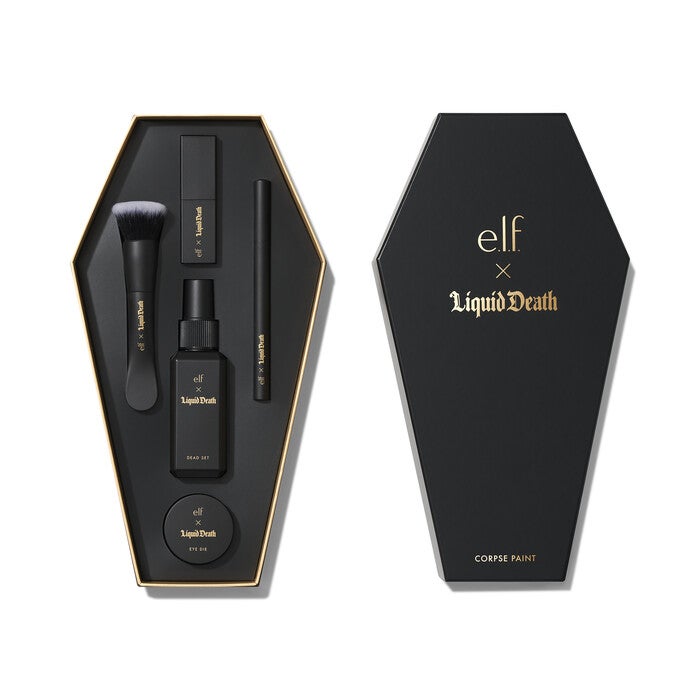 Liquid Death x e.l.f. Corpse Paint Makeup Kit e.l.f. Cosmetics