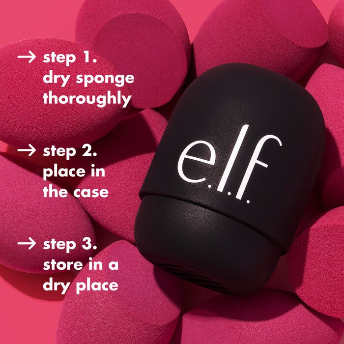 Dry Makeup Sponge Before Placing In Case