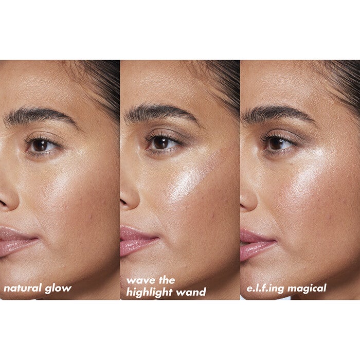 Before and After Using Liquid Highlighter