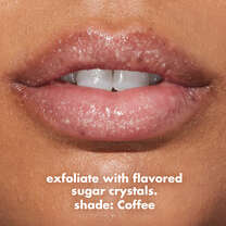 Lips with Coffee Sugar Lip Scrub