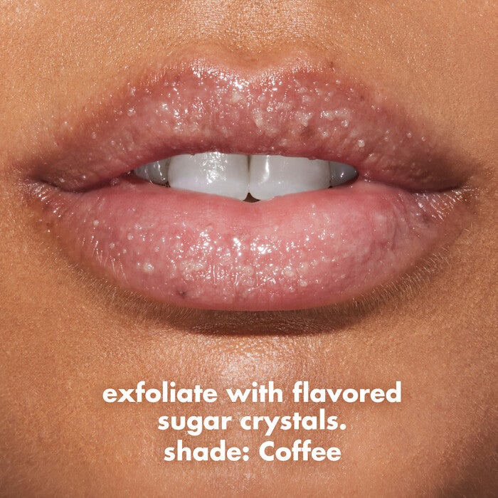 Lips with Coffee Sugar Lip Scrub