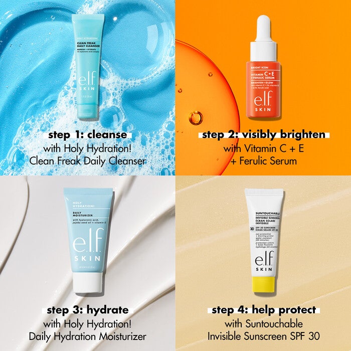 Wake the e.l.f. Up Skincare Kit,
