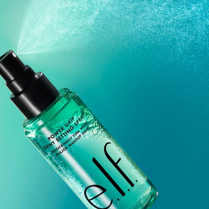 Power Grip Setting Spray for a Dewy Makeup Look