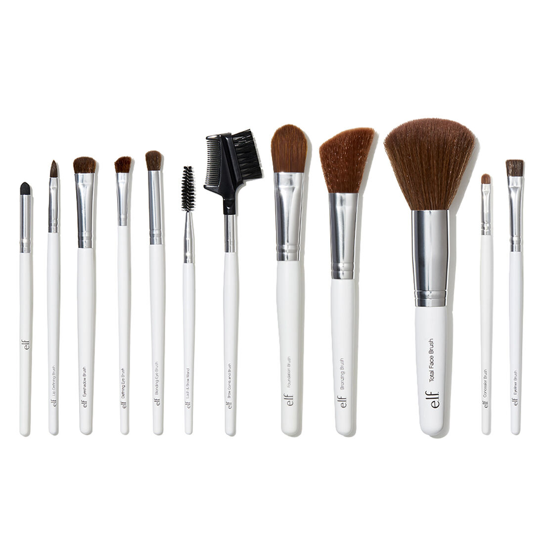 12-Piece Complete Makeup Brush Set - e.l.f. Cosmetics ...