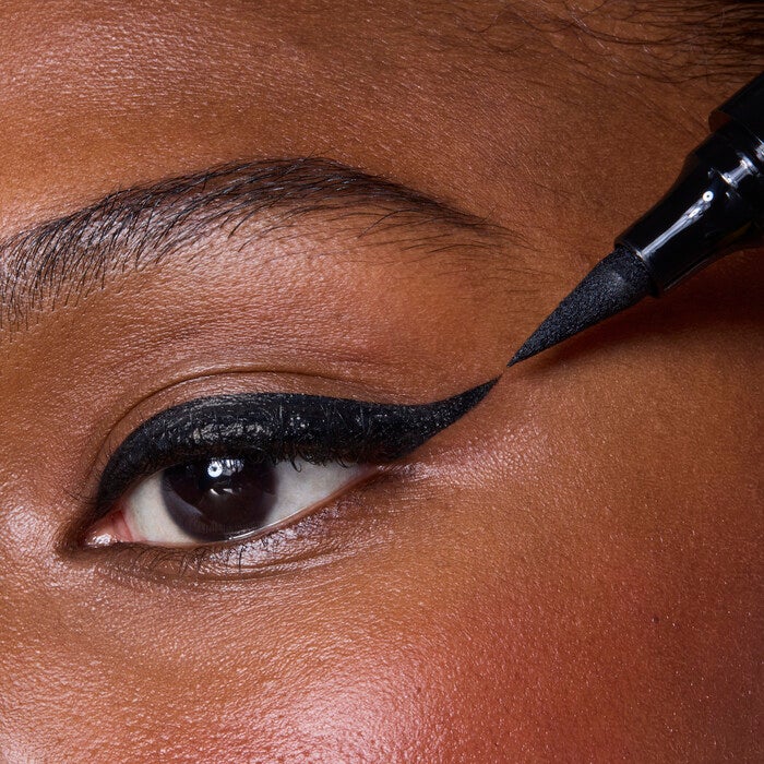Wide Glide Eyeliner Pen, Blackest Black