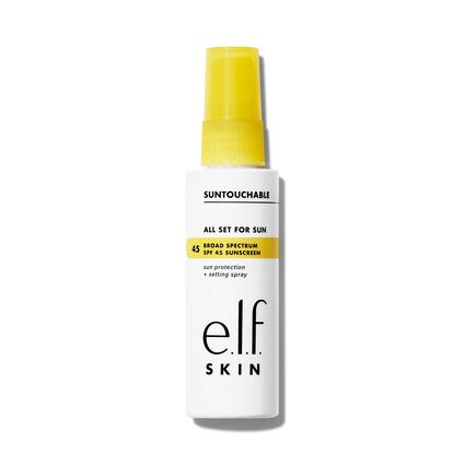 All Set For Sun Setting Spray SPF 45 | e.l.f. Cosmetics All Set For Sun Setting Spray SPF 45 | e.l.f. Cosmetics