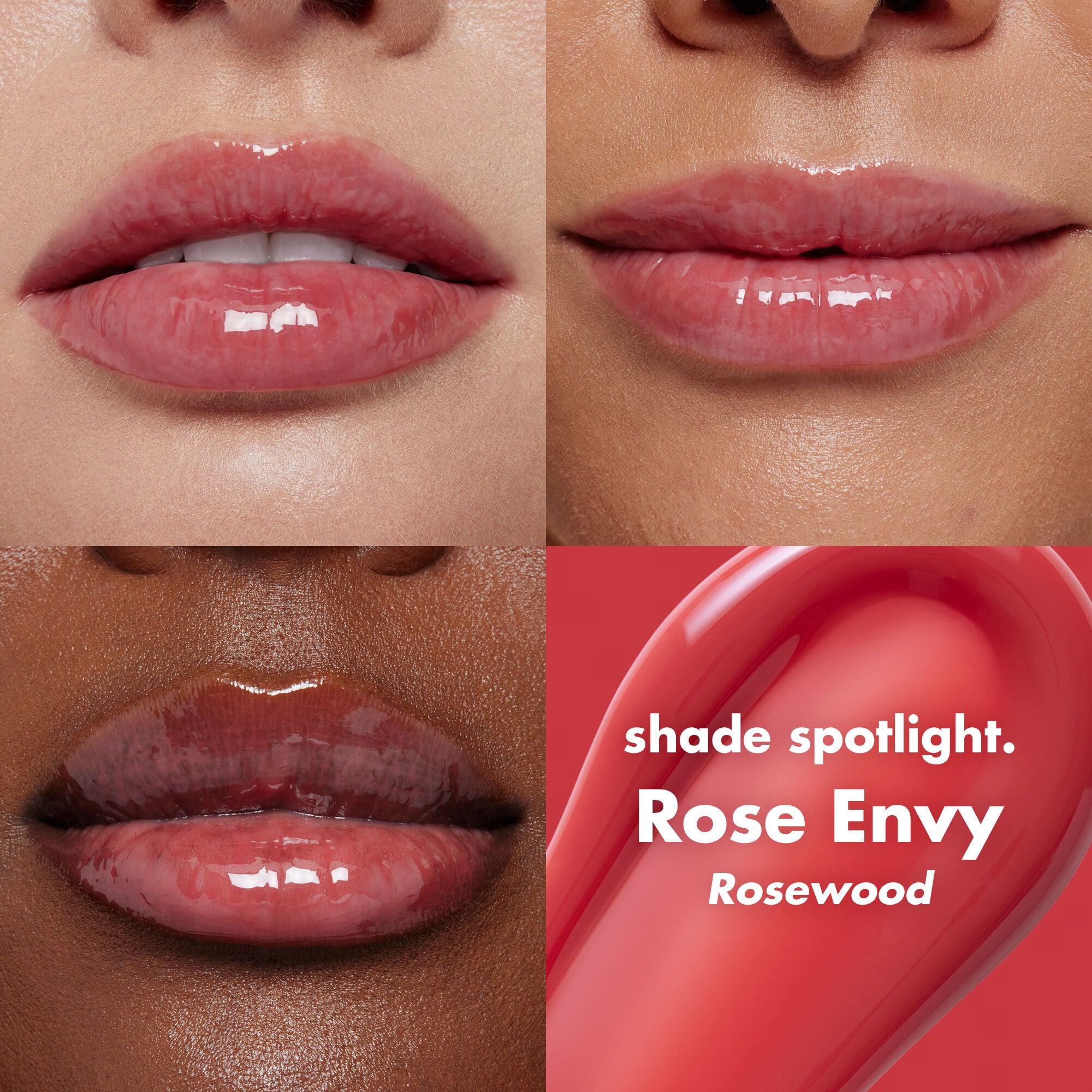 Glow Reviver Lip Oil, Rose Envy - Rosewood