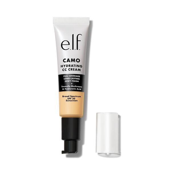 e.l.f. Cosmetics Camo Hydrating CC Cream In Fair 140 W - Vegan and Cruelty-Free Makeup