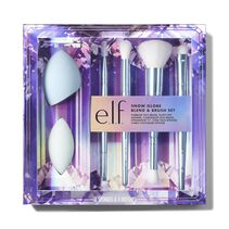 Makeup Brush and Beauty Sponge Holiday Gift Set