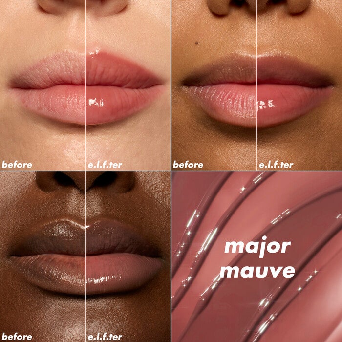 Plumping Lip Oil Major Mauve  Lip Chart