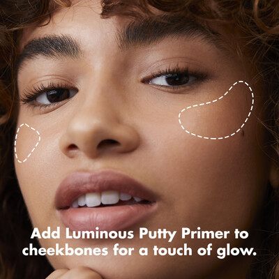 Add Luminous Putty Primer to Cheekbones