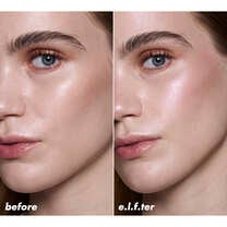 Halo Glow Highlight Beauty Wand, IRL Angel - White to Pink Gold Shift