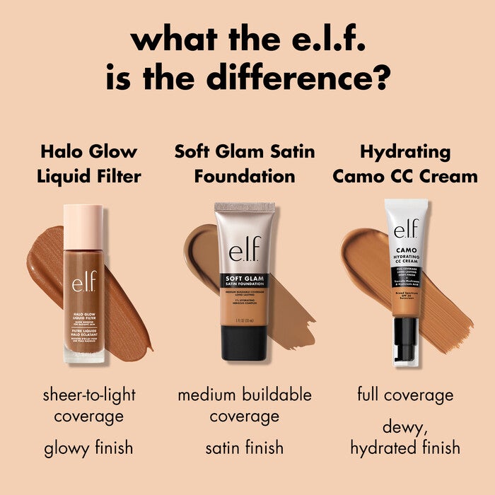 Soft Glam Satin Foundation, 10 Fair Cool - fair with cool undertones