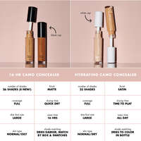 Hydrating Camo Concealer, Light Ivory - light with neutral warm undertone