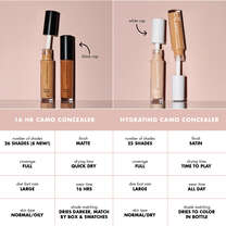 Hydrating Camo Concealer, Light Ivory - light with neutral warm undertone