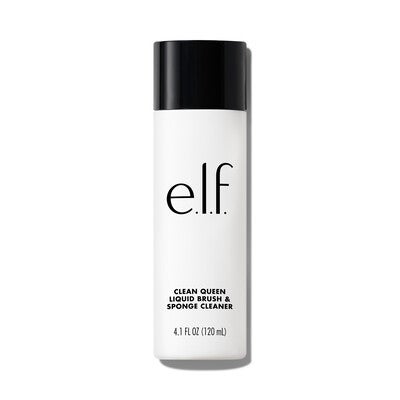 Clean Queen Liquid Brush & Sponge Cleaner,  e.l.f. Clean Queen Liquid Makeup Brush and Sponge Cleaner