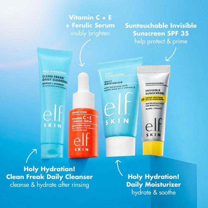 Skincare Benefits of Wake the e.l.f. Up Skincare Kit
