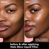 Halo Glow Liquid Filter, 5.5 Medium/Tan Neutral Warm