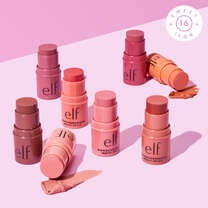 Monochromatic Multi-Stick, Glowing Mango - Tangerine Orange w/ Gold Shimmer