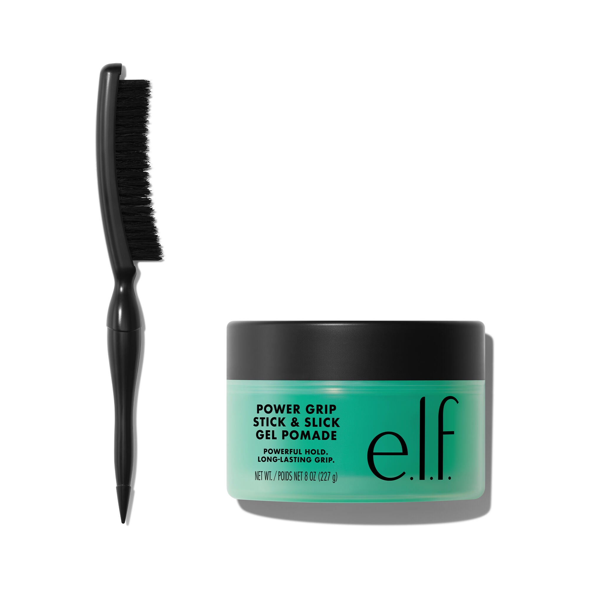e.l.f. Limited Edition Power Grip Stick & Slick Hair Gel + Brush Kit